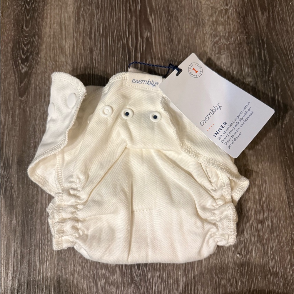 Esembly Inner organic cotton cloth diaper size 1